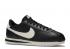 Nike Cortez Basic Leather White Black Silver Metallic 819719-012