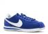 Nike Cortez Basic Nylon Prem Long Beach Blue White Royal Gold Metallic 902804-400