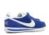 Nike Cortez Basic Nylon Prem Long Beach Blue White Royal Gold Metallic 902804-400