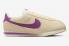 Nike Cortez Vintage Muslin Suede Viotech Coconut Milk Black Team Orange FJ2530-100