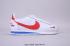 Wmns Nike Classic Cortez Nylon Prem White Blue Red Unisex Shoes 807473-001