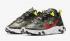 Nike React Element 87 Medium Olive Black Volt Bright Crimson CJ4988-200