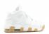 Air More Uptempo GS White Gum Bmb White Light Brown 415082-101