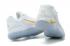 Nike Paul George PG2 Men Basketball Shoes Light Grey Yellow 878618