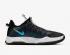 Nike PG 4 Heather Black Wolf Grey Blue Fury White CD5079-004