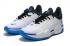 2021 Nike PG 5 EP White Black Royal Blue CW3146-504