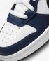 Nike Court Borough Low 2 BG White Midnight Navy Black DO7446-101