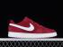 Nike Court Borough Low 2 Dark Red White BQ5448-608