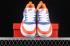 Nike Court Borough Low GS White Blue Orange Running Shoes DN4245-141