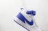 Nike Court Borough Mid 2 GS White Game Royal CD7782-101