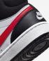Nike Court Borough Mid 2 White Black University Red Shoes DO5889-161