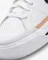 Nike Court Legacy Lift White Black Hemp Team Orange DM7590-100