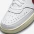 Nike Court Vision Low Next Nature Team Red Muslin Metallic Gold Star DH3158-106