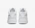 Nike Court Vision Mid Triple White Running Shoes CD5466-100