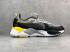 Puma RS-X Reinvention Grey Black Yellow Unisex Running Shoes 370752-07