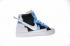 Sacai x Nike Toki Slip Txt Black Blue White Shoes AA3823-100