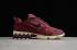 Stussy x Nike Air Zoom Spiridon Caged 2 Burgundy Beige CQ5486-999