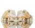 Wmns Comme Des Garcons Nike Shox TL Beige Yellow CJ0546-078
