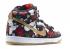 Dunk High SB Premium Concepts Ugly Christmas Sweater Red Black University Gold Metallic 635525-006