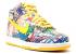 Nike Dunk Hi Premium Qs Gs Scribble Maize White Varsity 728443-100