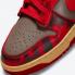 Nike SB Dunk High 1985 University Red Acid Wash Brown Butter DD9404-600