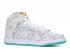 Nike SB Dunk High Flamingo White Hyper Jade Tour Yellow 313171-117