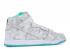 Nike SB Dunk High Flamingo White Hyper Jade Tour Yellow 313171-117