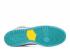 Nike SB Dunk High Flamingo White Hyper Jade Tour Yellow 313171-117