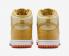Nike SB Dunk High Gold Canvas Wheat Gold Safety Orange White DV7215-700