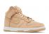 Nike Womens Dunk High Premium Vachetta Tan White DX2044-201