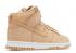 Nike Womens Dunk High Premium Vachetta Tan White DX2044-201