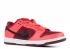 Dunk Low Sb Crimson Black Laser Red Team 304292-606