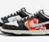 HUF x Nike SB Dunk Low San Francisco Black White Orange FD8775-001