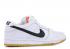 Nike Dunk Low Pro Iso Sb Orange Label Light White Black Gum Brown CD2563-100