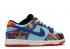 Nike SB Dunk Low Ps Chinese New Year Firecracker Blue Copa Sail Hyper Chile Red DD8479-446