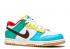 Nike SB Dunk Low Se Gs Free99 White Light Roma Green Chocolate CZ2496-100