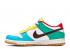 Nike SB Dunk Low Se Gs Free99 White Light Roma Green Chocolate CZ2496-100