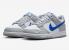 Nike SB Dunk Low GS Mini Swoosh Wolf Grey Game Royal FN3878-001