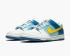 Nike SB Dunk Low GS Splash Yellow Ochre Powder Blue Dark Maroon 309601-471