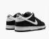 Nike SB Dunk Low Pro Black White Mens Skateboarding Shoes 904234-001