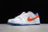 Nike SB Dunk Low Pro White Royal Blue Red Running Shoes 304292-103
