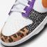 Nike SB Dunk Low Safari Mix White Washed Teal Electro Purple DN3866-100