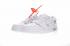 Off White X Nike Nike Dunk Low Pro Sb White Blue Orange 332558-164