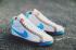 Nike SB Blazer Premium Milkcrate Very Rare White Orion Blue Shoes 314070-141