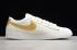 2019 Nike Blazer Low LX White Metallic Gold AV9371 103