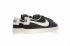 Nike Blazer Low Premium Casual Shoes Leather Black Sail White 454471-004