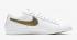 Nike Blazer Low Premium White Fir Metallic Gold BQ7460-101