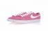 Nike Blazer Low Suede Pink White Womens Running Shoes 488060-081