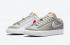 Nike SB Blazer Low 77 Smoke Grey White Removable Swoosh DH4370-002