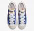 Nike SB Blazer Low Jumbo White Sail Dark Sapphire Blue Orange DV9122-181